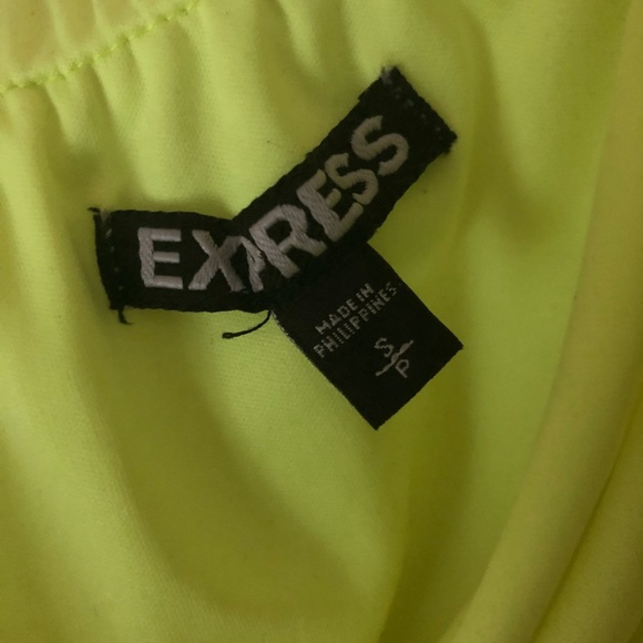 Bright yellow strapless summer dress - Picture 2 of 2